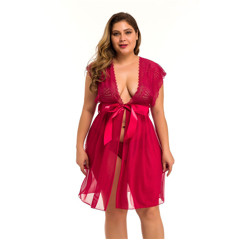 Plus Size Lace Lingerie