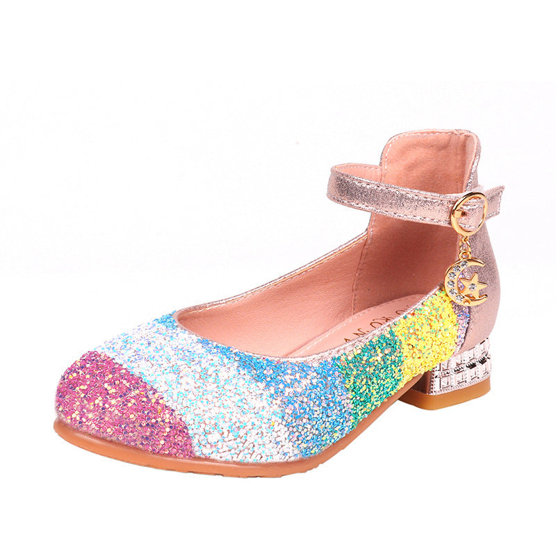 Children's Rainbow Crystal Flats