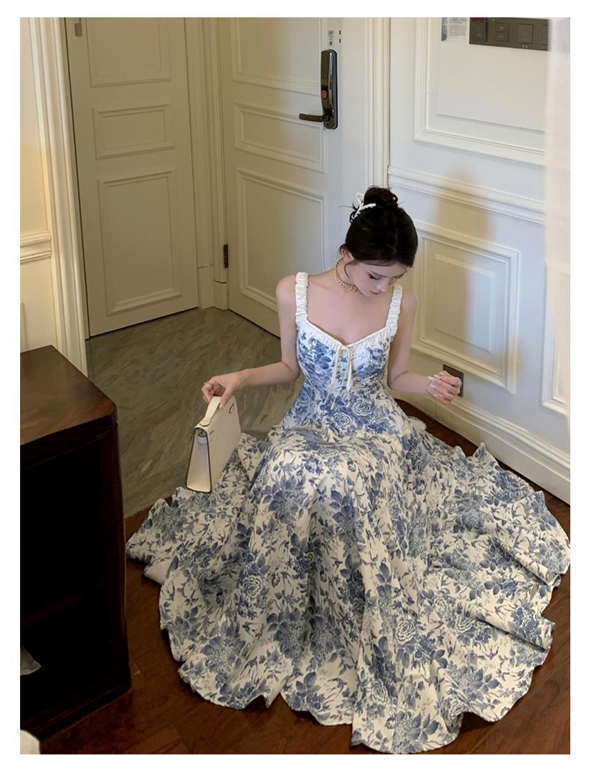 Women's Retro High Waist Dress