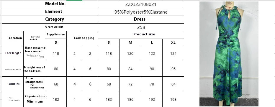 Women's Halter Slimming  Dress
