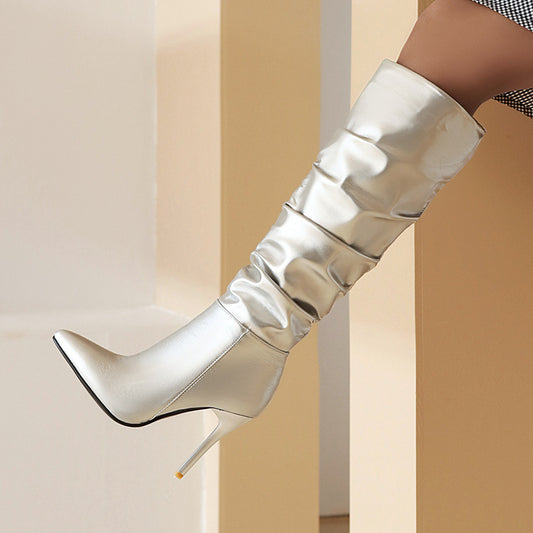 Knee High Stiletto Boots