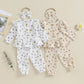 Girl's Cotton Double-layer Suit Playsuit