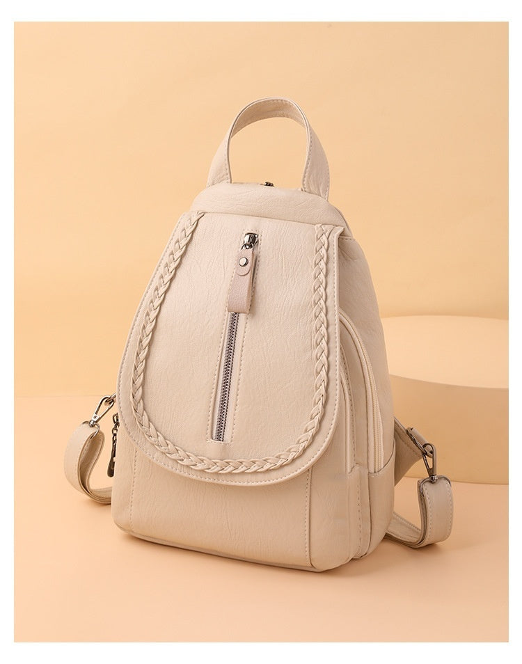 Soft Leather Backpack