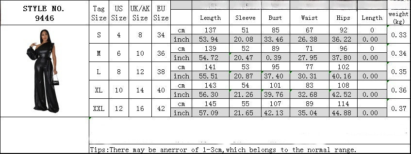 Wide-leg Evening Jumpsuit