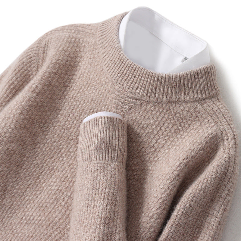 Men's Rhombus Cashmere Sweater