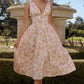 Women's A-line Pleated Dress