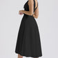 Women's A-line Pleated Dress