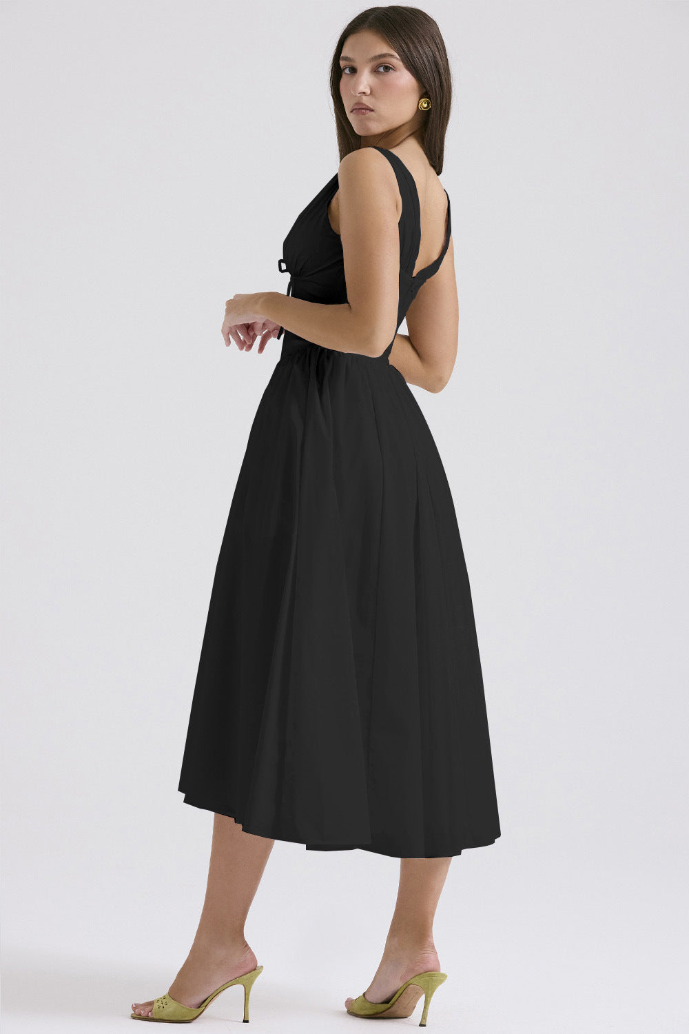 Women's A-line Pleated Dress