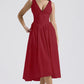 Women's A-line Pleated Dress