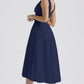 Women's A-line Pleated Dress
