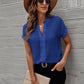 Women's V-neck Short Sleeved Shirt
