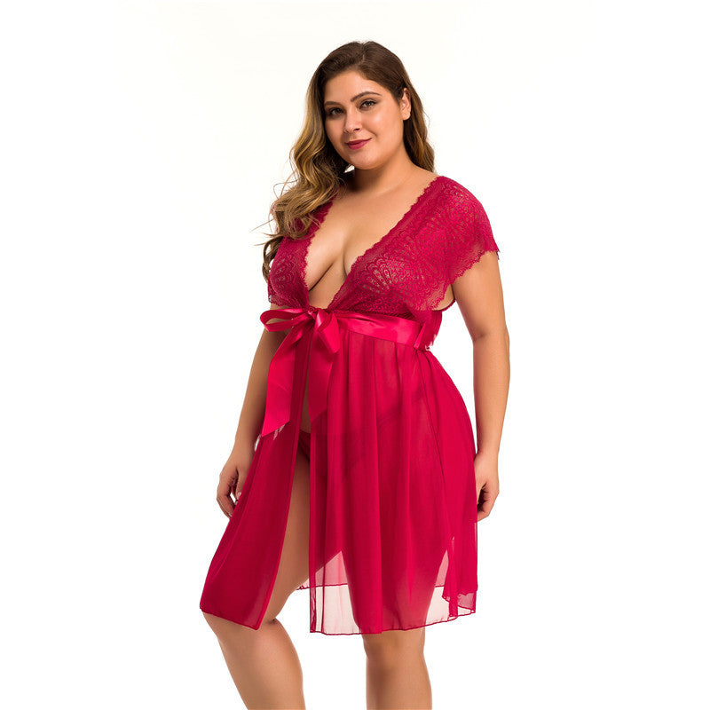 Plus Size Lace Lingerie