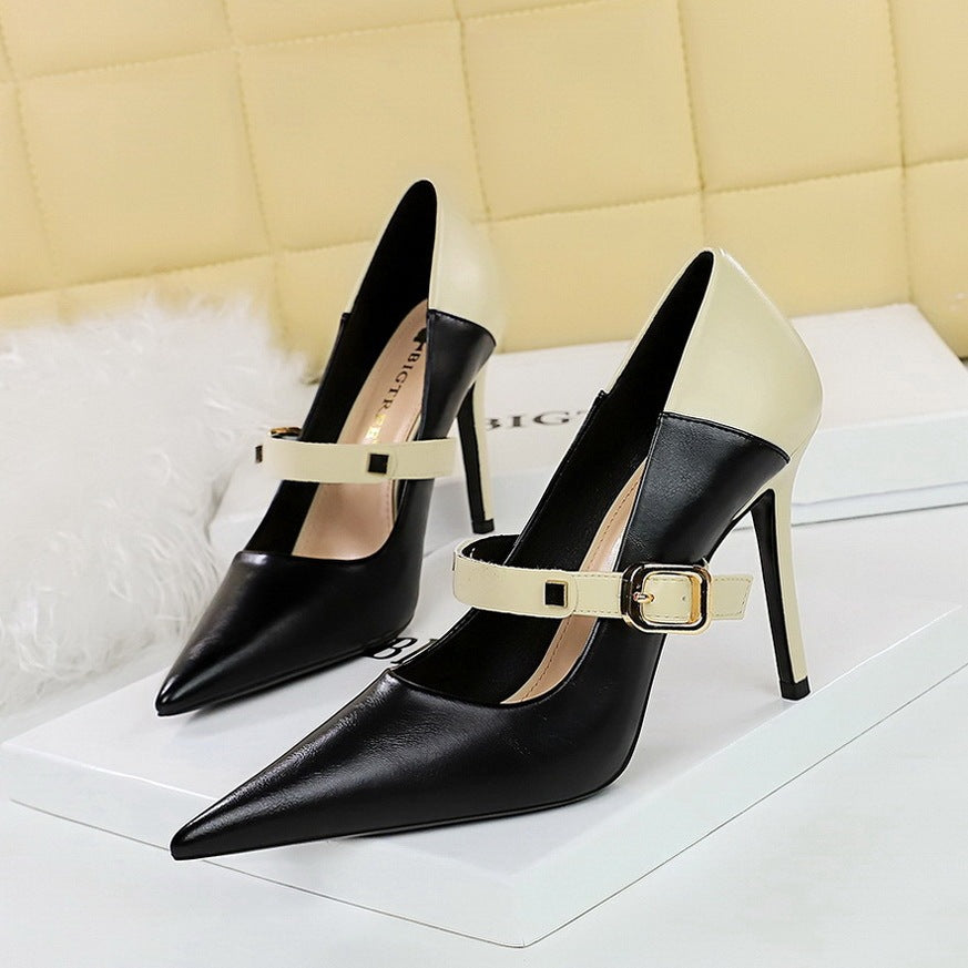 Women's Retro Stiletto Heels