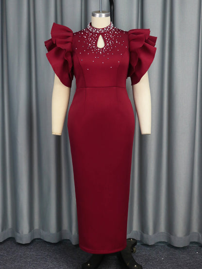 Ladies Half Turtleneck Dress