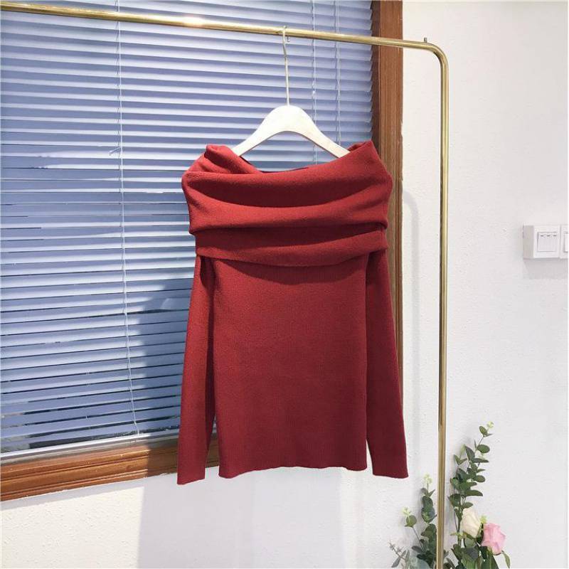 Cold Shoulder Sweater