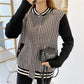 Knitted Cardigan Sweater