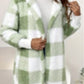 Loose Plaid Long Cardigan For Women
