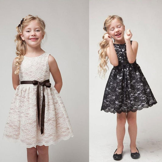 Girl's Princess Lace Dress