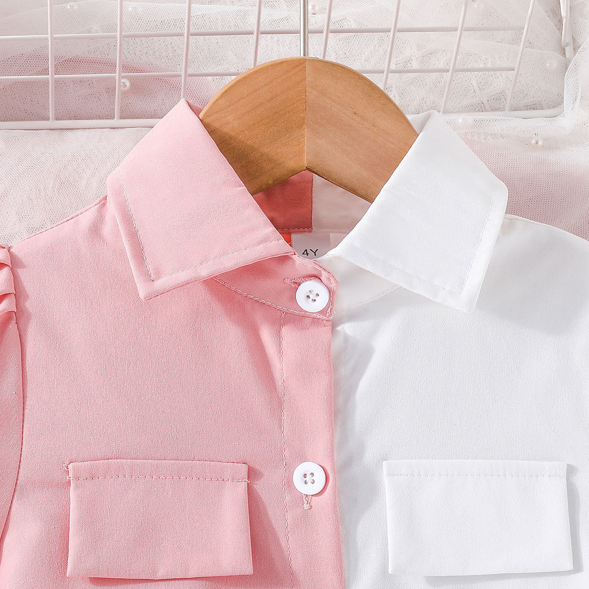 Girls' Lantern Sleeve Dress