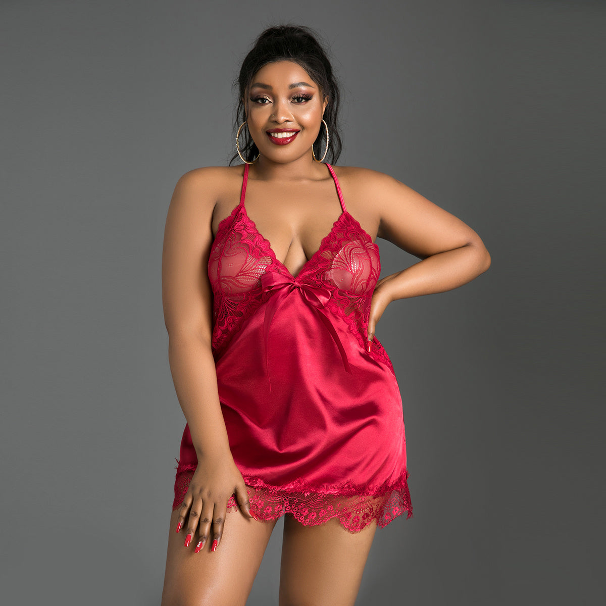 Lace X-back Lingerie