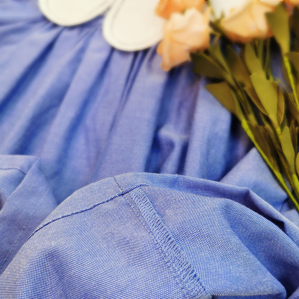 Petal lapel short dress