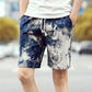 Linen Printed Summer Shorts