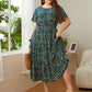 Women's Plus Size Printed Dress