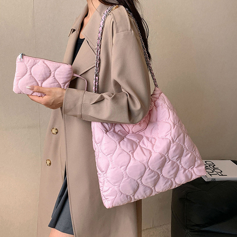 Trendy Puffer Handbag