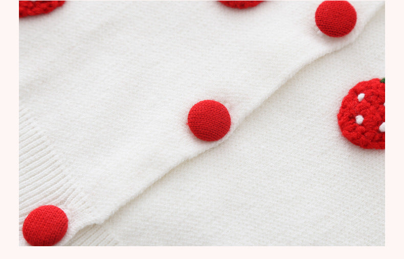 2 Pcs Baby Girl Mink Wool Sweater Dress