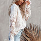 Hook Flower Sweater