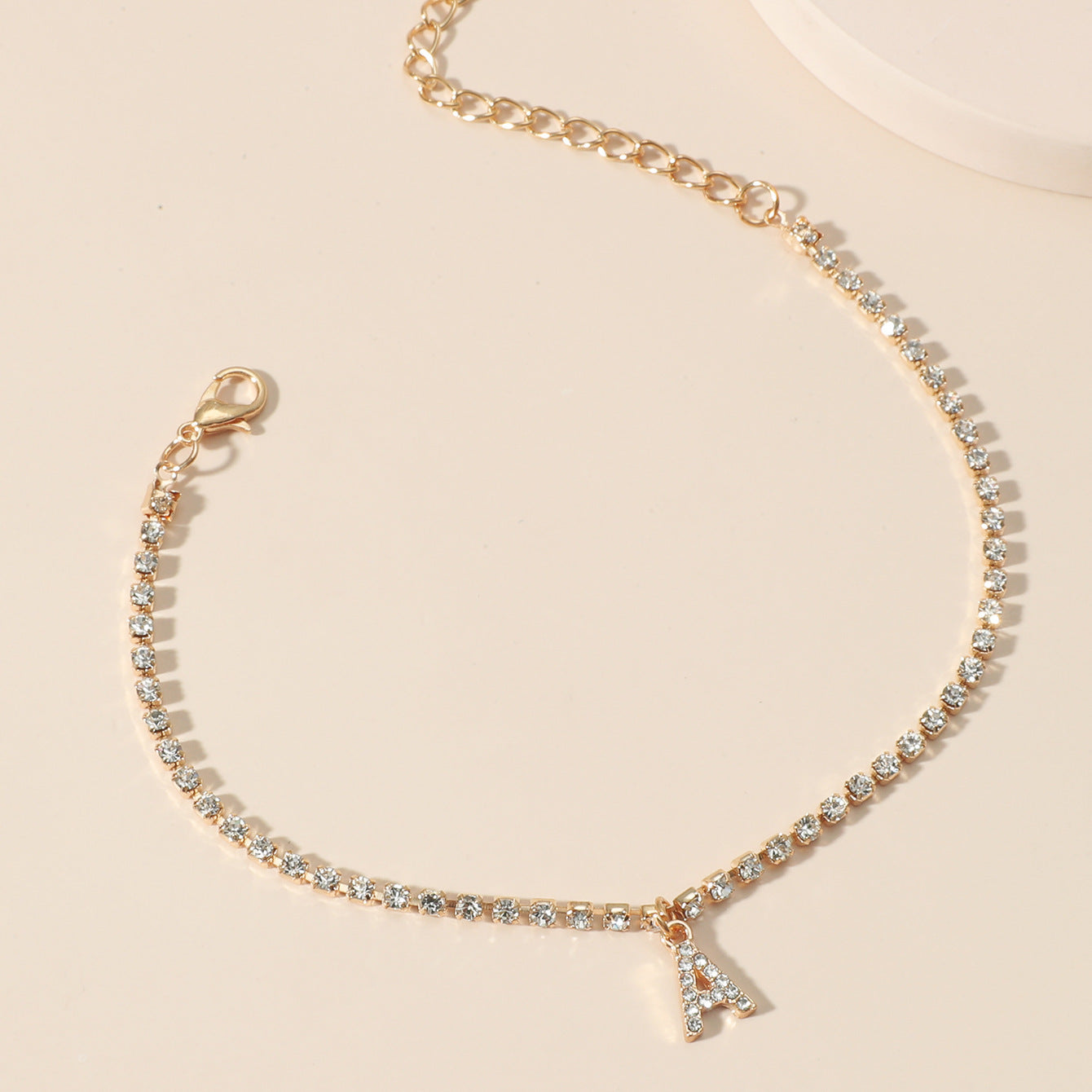 Alphabet Anklet