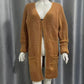 Mid-length Knitted Sweater Coat