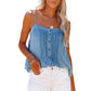 Square Neck  Denim Camisole