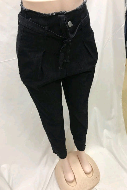 Women's  High Waist / Belted Jeans