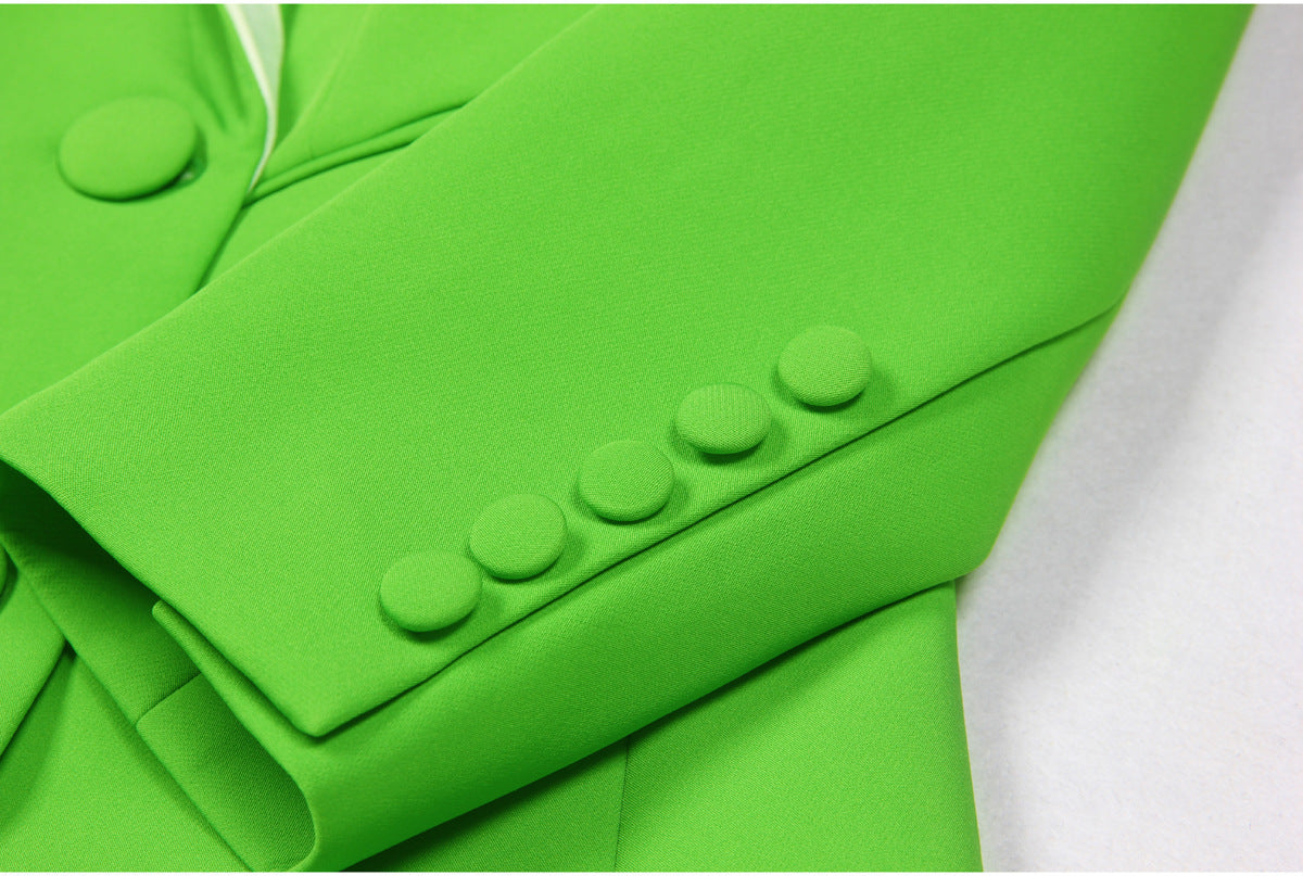 Chenille2 Pcs Pants Suit