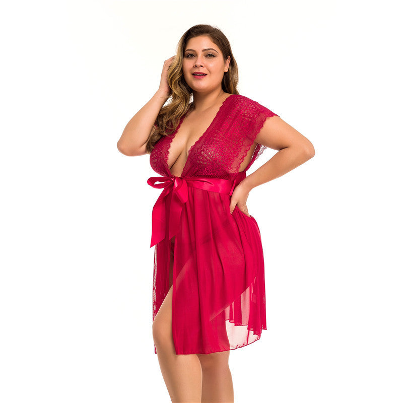 Plus Size Lace Lingerie