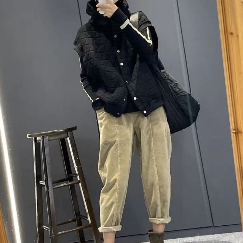 Oversized Hoodie Vest