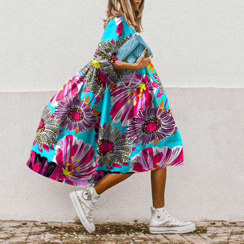 Women's Loose Boho Dress