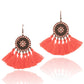 Large  Tassel Sunflower Earrings