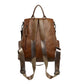 Leather Travel Backpack