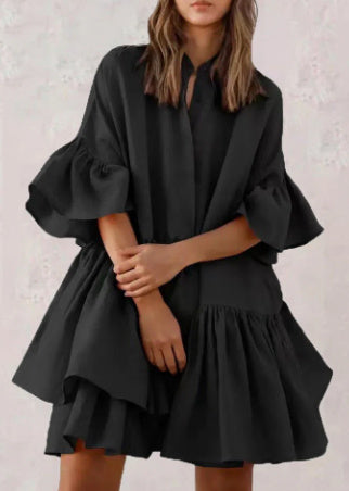 Two Sister Rabbit Fur Dress