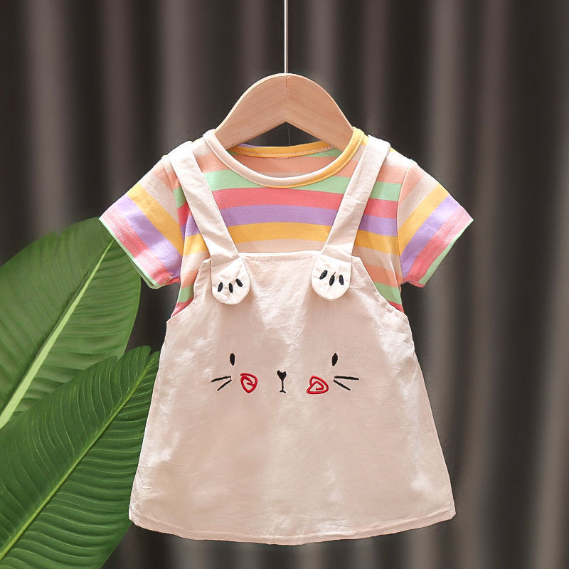 Girls' Cotton Playdate Dress