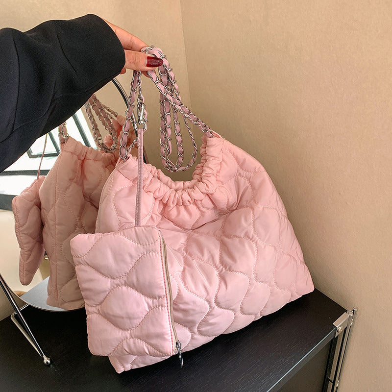 Trendy Puffer Handbag