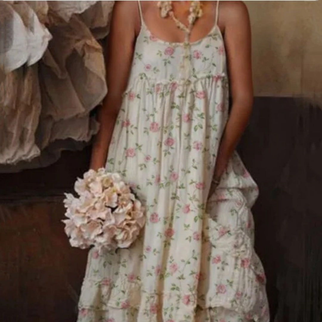 Women's Floral Easy Flow Dress