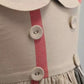 Children's Double-breasted Sleeveless Dress