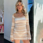 Long Sleeve Knitted Dress