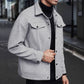 Men's Lapel Woolen Casual Sports Jacket