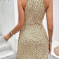 Halterneck  Wrap Dress