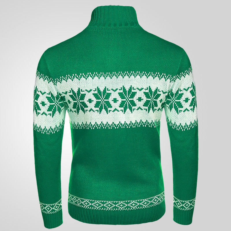 Men's Jacquard Sweater