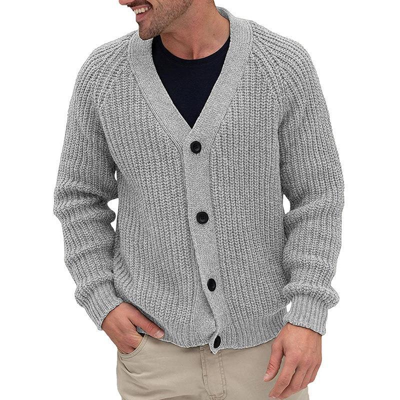 Men's Ribbed Cardigan